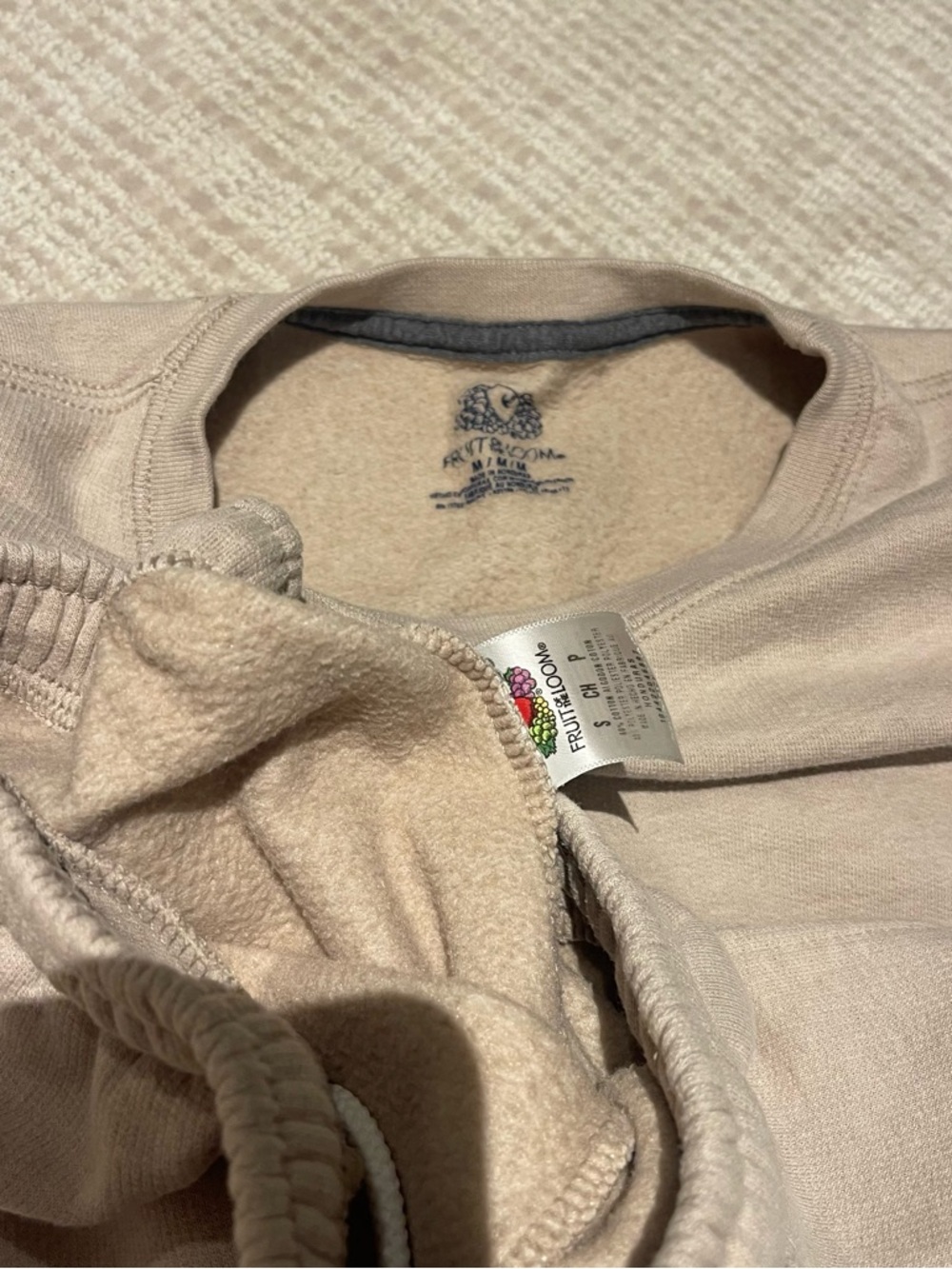 Tan Sweat Set - Picture 3 of 3